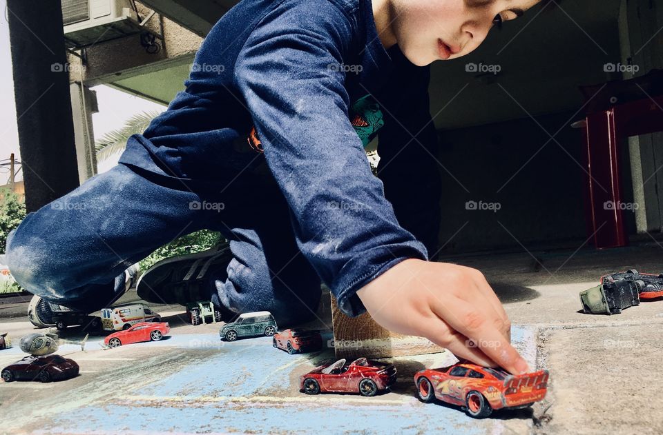 Kids in the City of Chalk