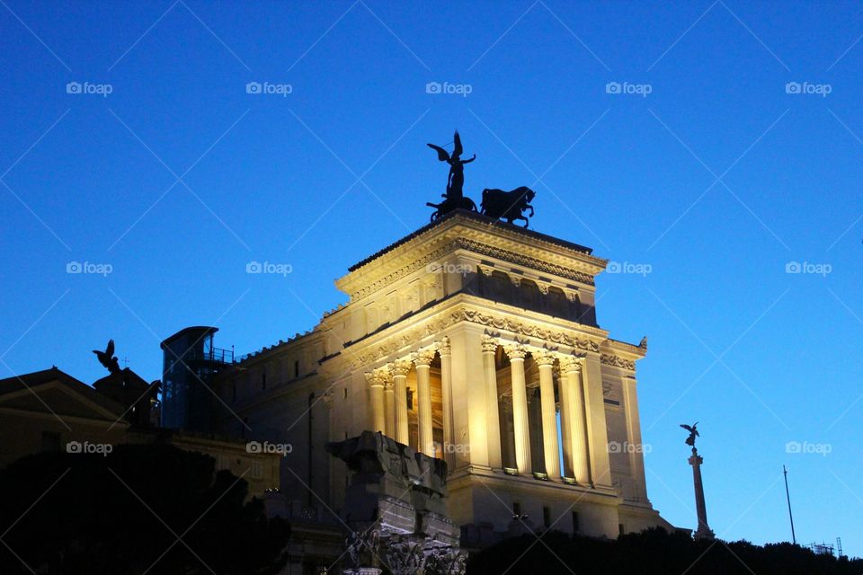 Rome at night 