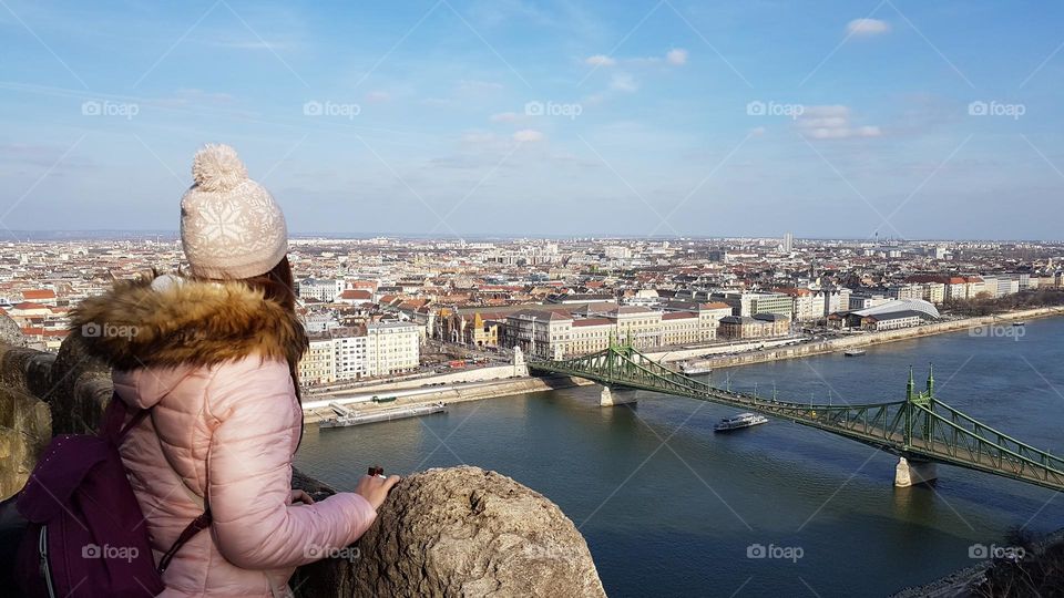 Budapest seen from above