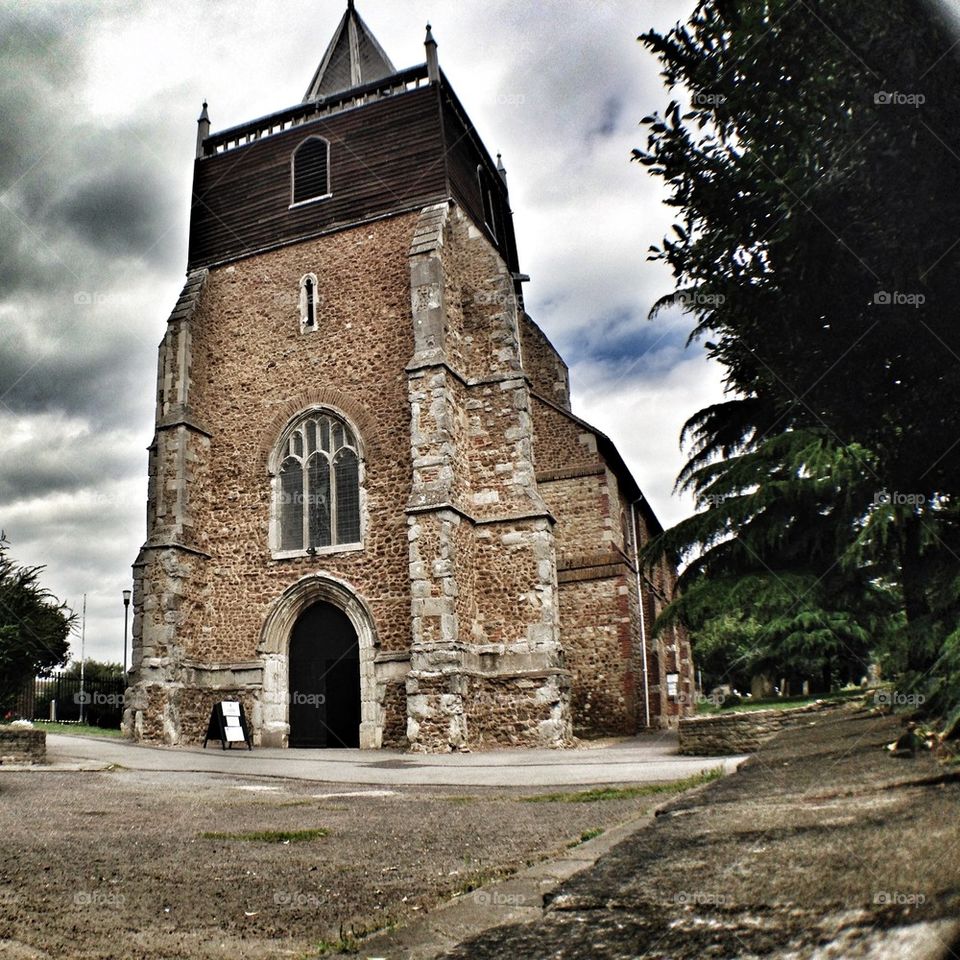 sky tree united kingdom church by mrgrambo