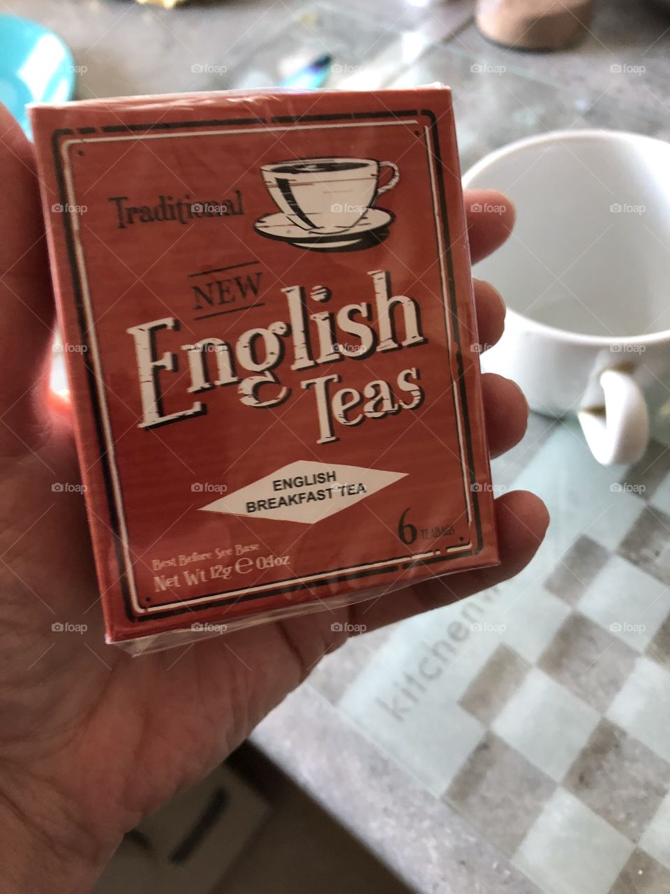 Small box of English Tea