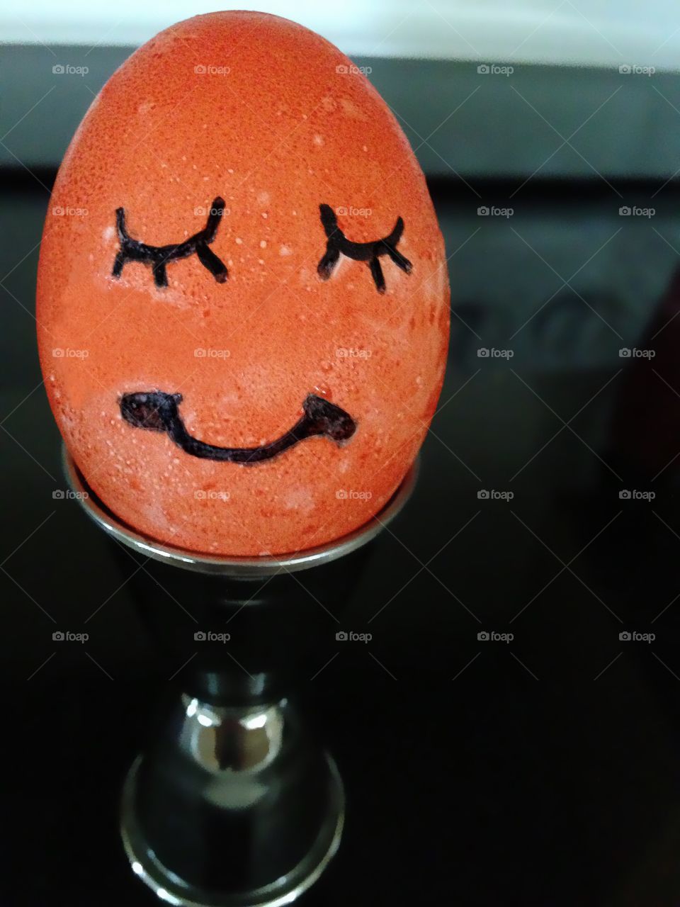 Smiling egg