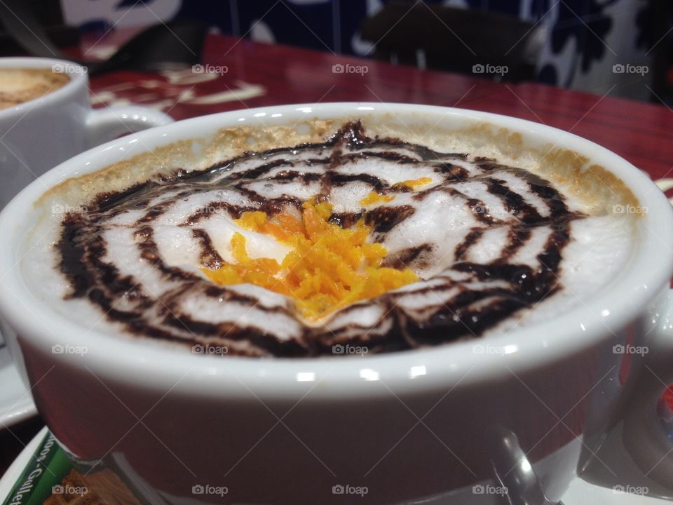 Cappuccino de Naranja, Sevilla (Spain)