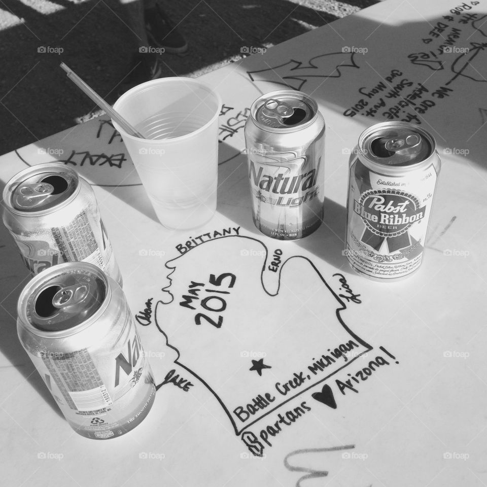 The mark. Signed the table in Tombstone AZ 