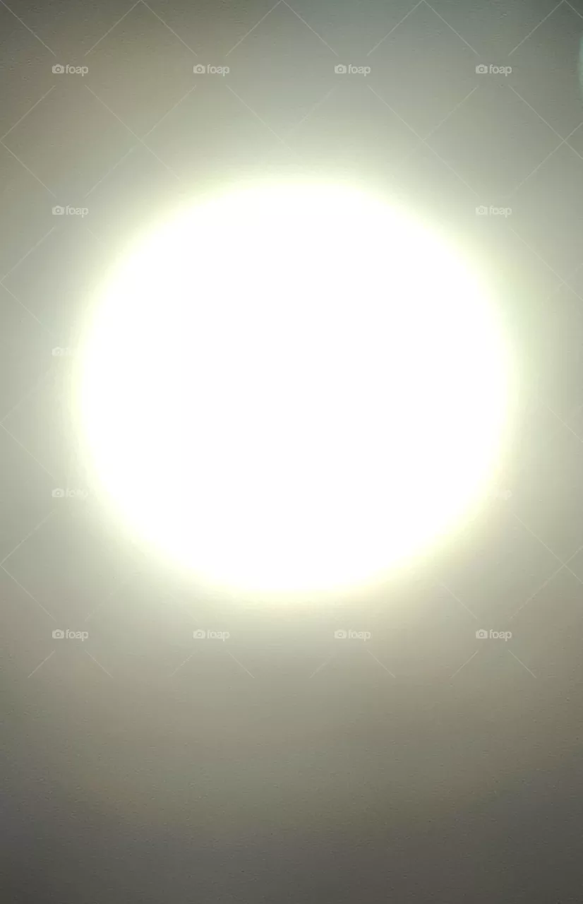 Close up of the morning sun. Bright sun picture.