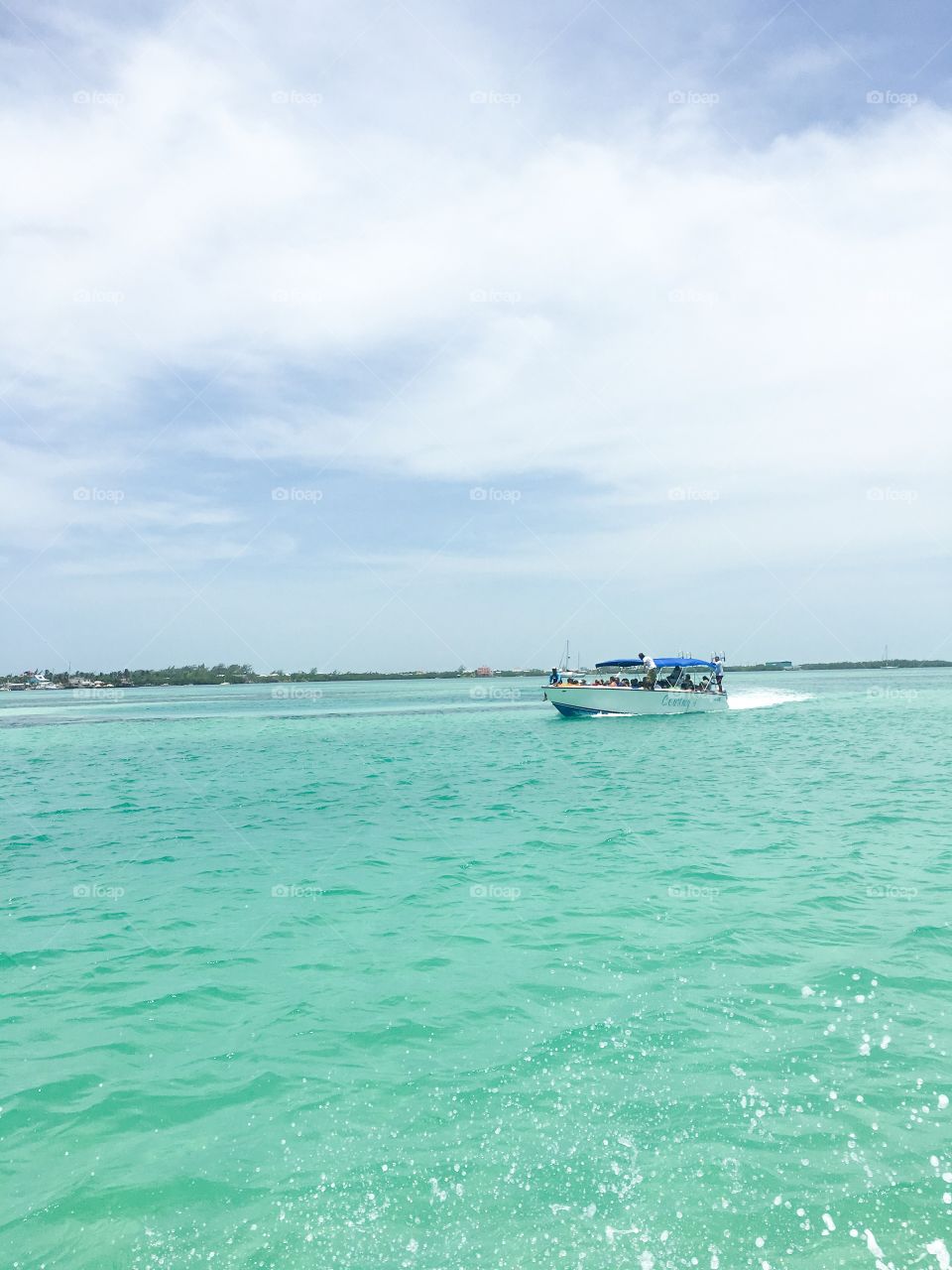 Boat in Belize 