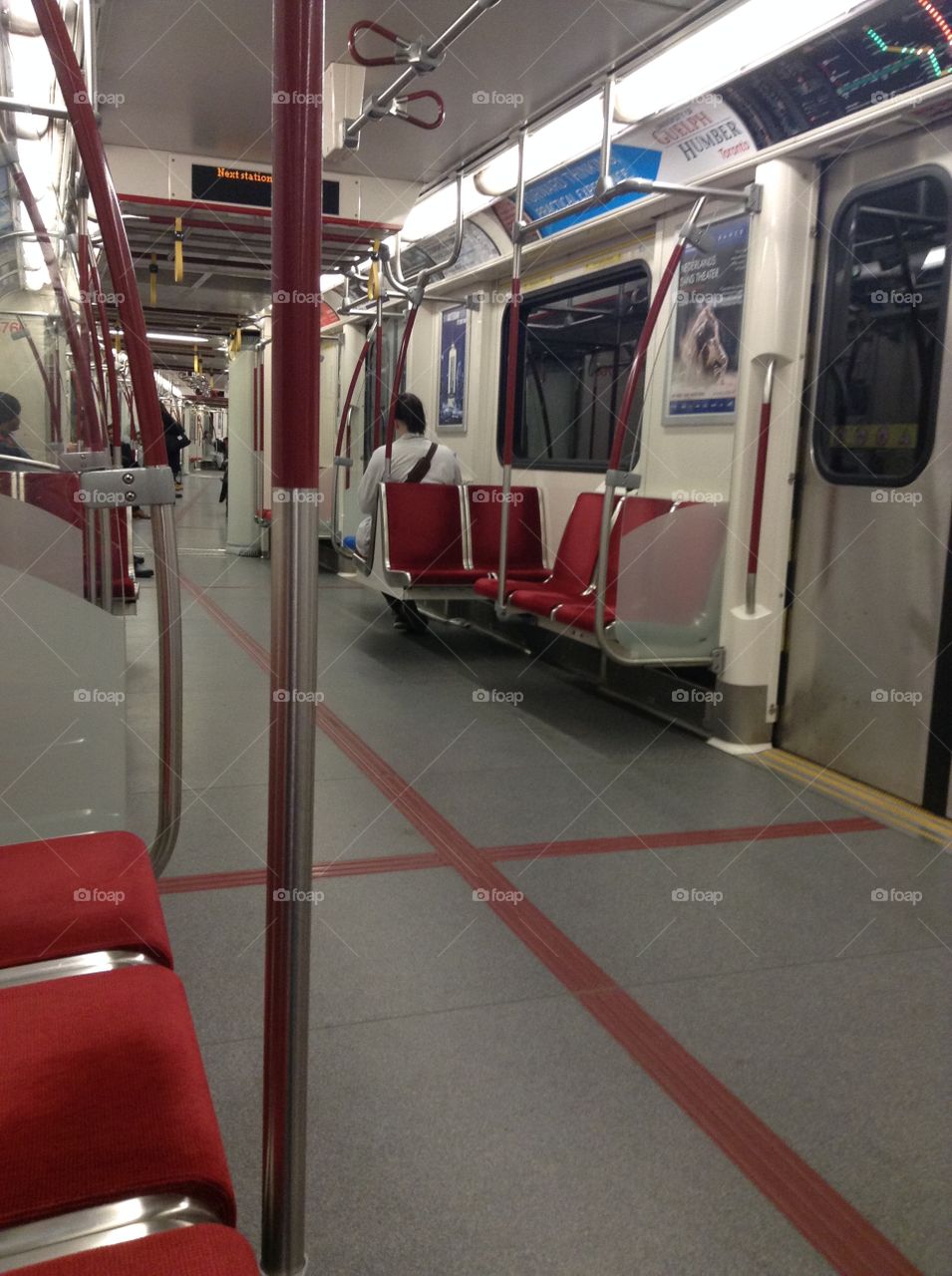 New subway train