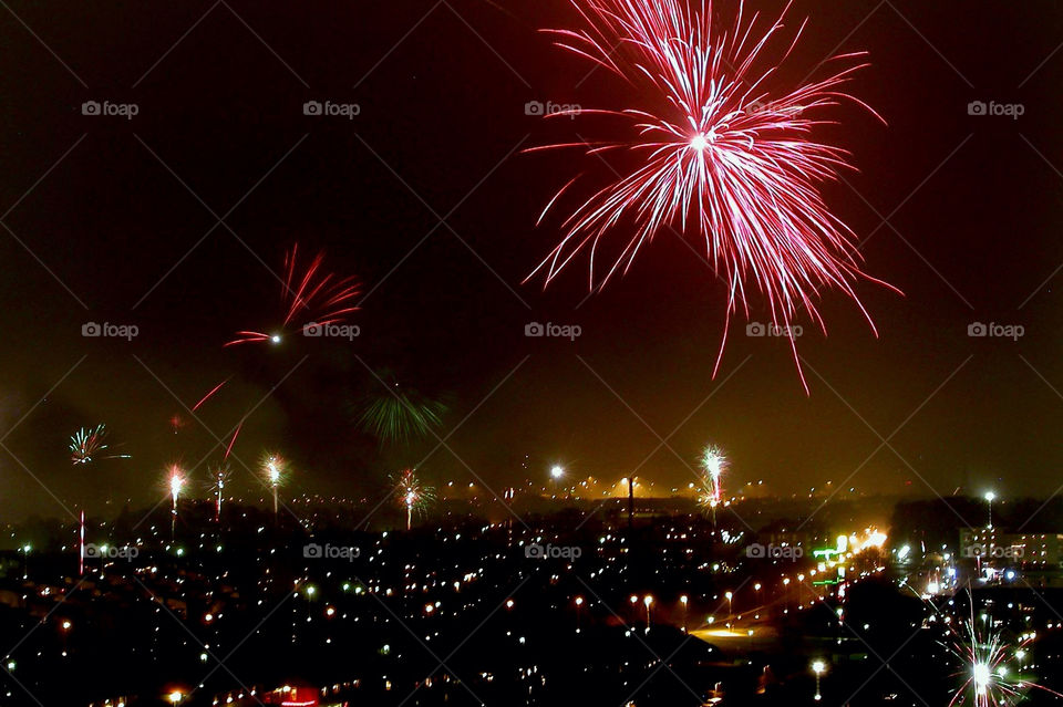 Fireworks, Festival, Christmas, Celebration, Flame