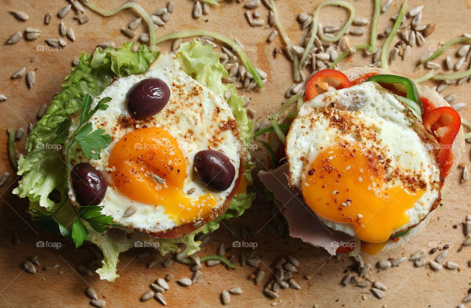 Tasty home made sandwiches 2