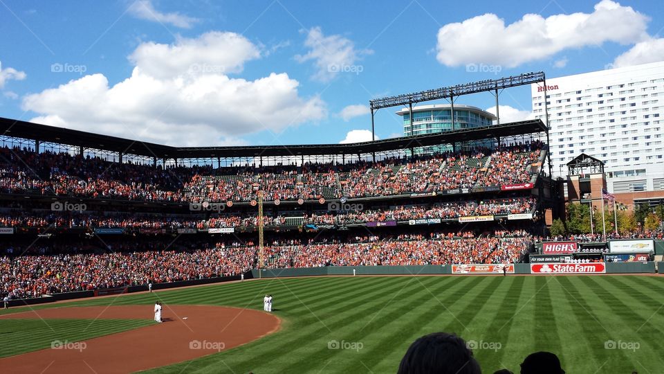 Camden yards in Baltimore Maryland