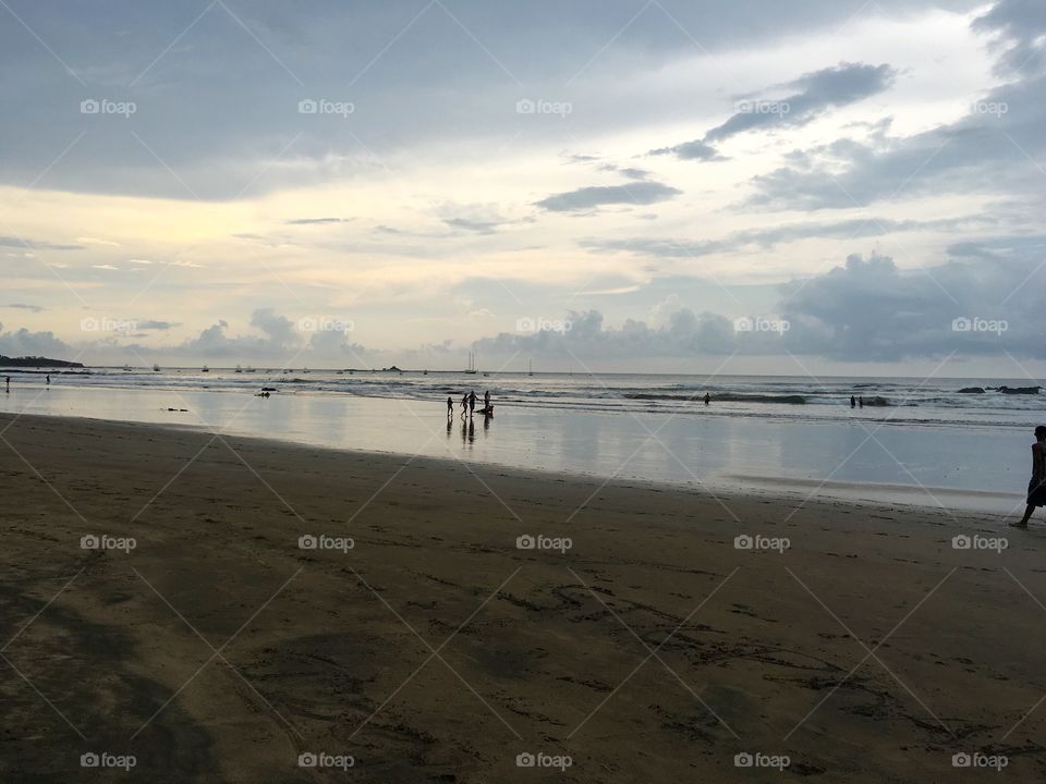 Beach reflection