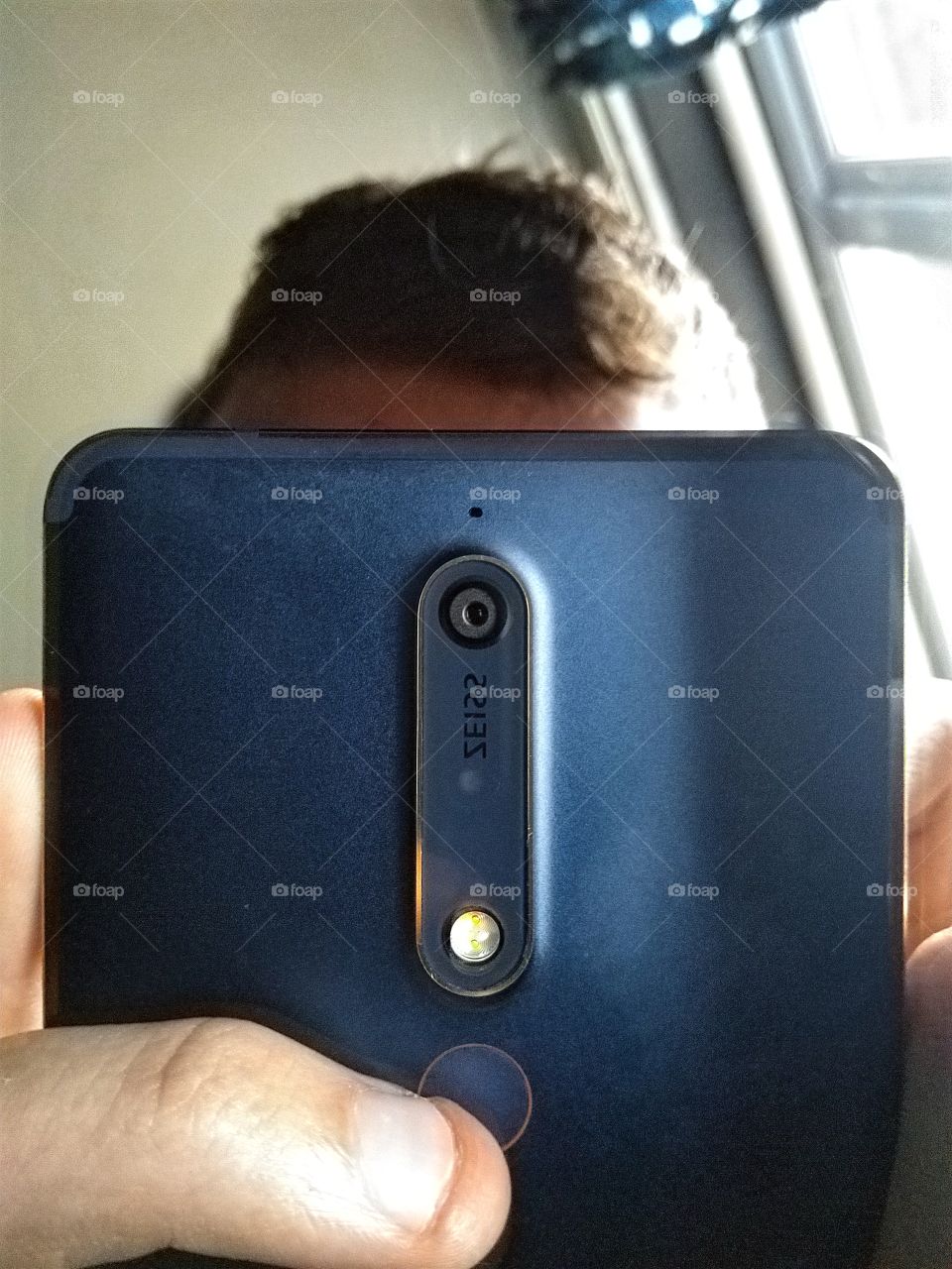 Nokia 6.1 reflection