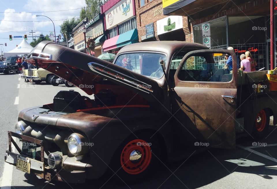 Classic Rusty Car