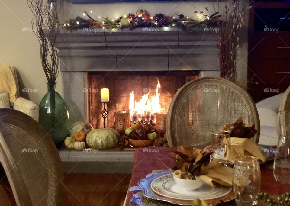 Foap Mission First Signs Of Autumn! Fires in The Fireplace And Autumn Decor!