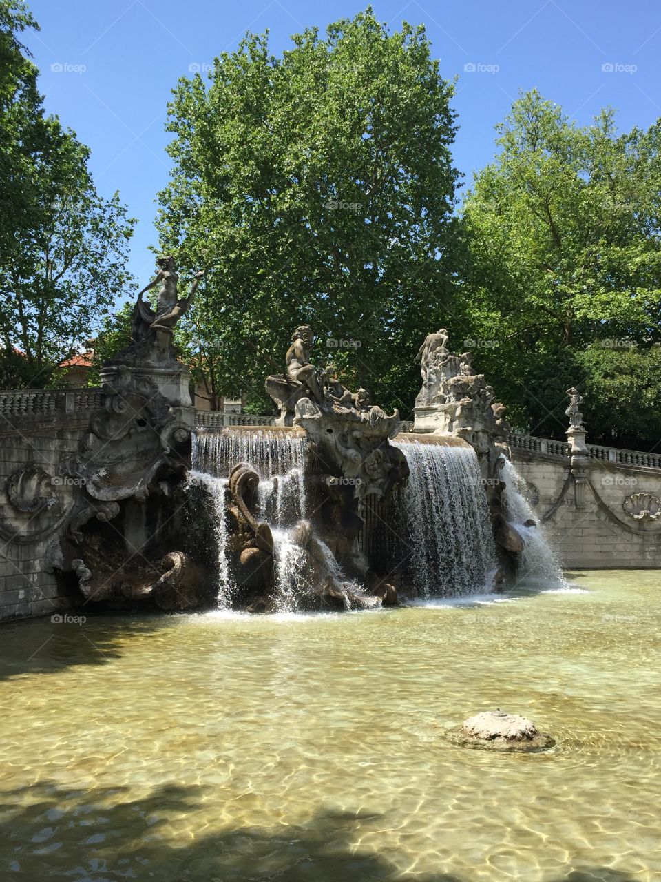 Turin fountain 