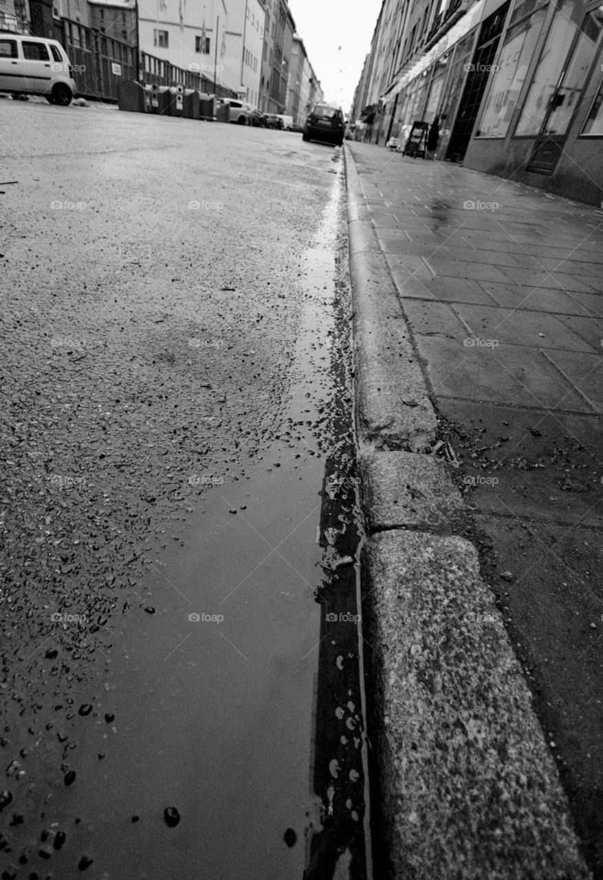 street white black water by plymen