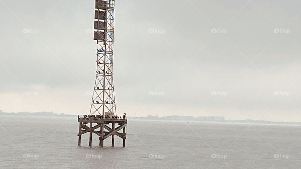 Texas City Ship Channel Range Marker Lights guide vessels safely into and out of Texas City Port. 
