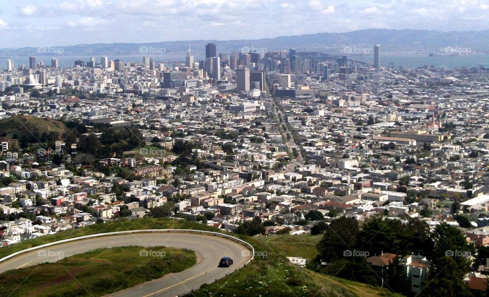 San Francisco from Twin Peaks