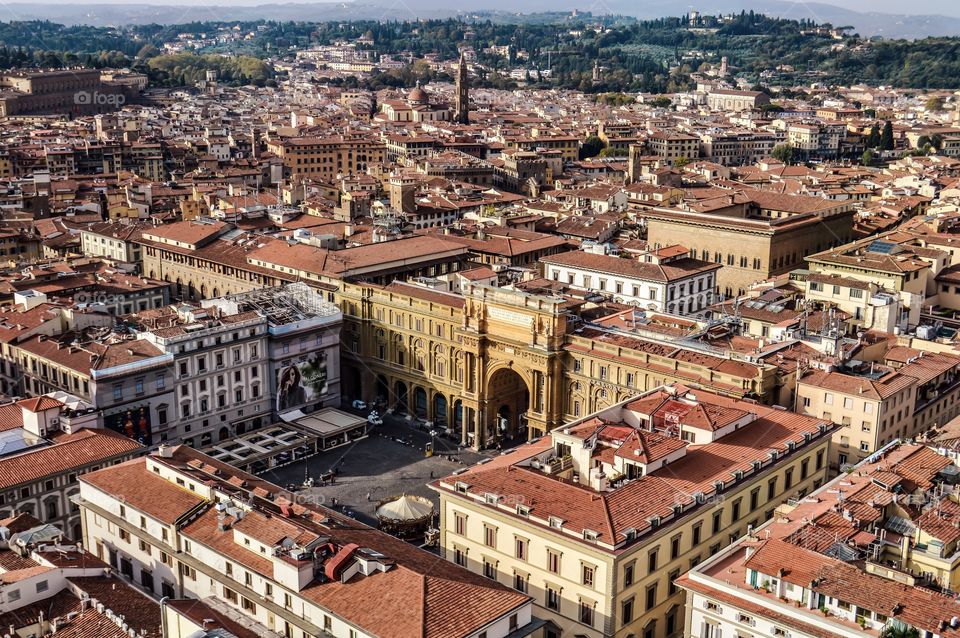 Piazza della Repubblica, Florence, Italy