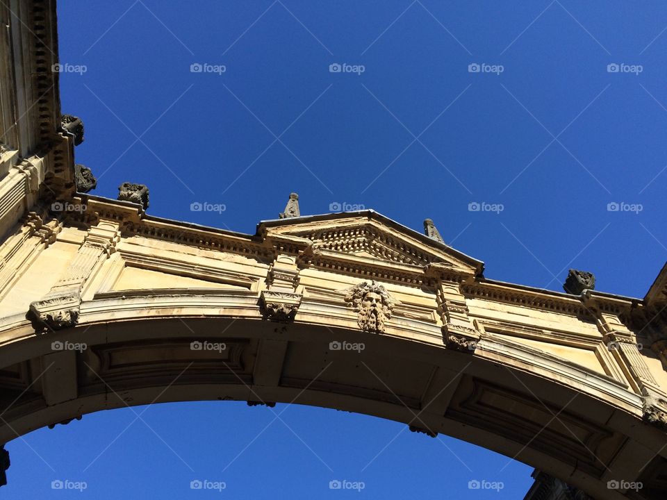 Roman Bath Archway. Roman Bath Archway