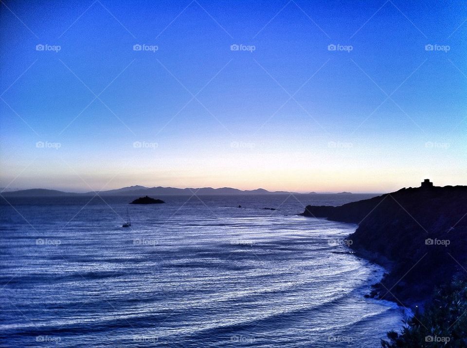 Sunset. Sunset beach 