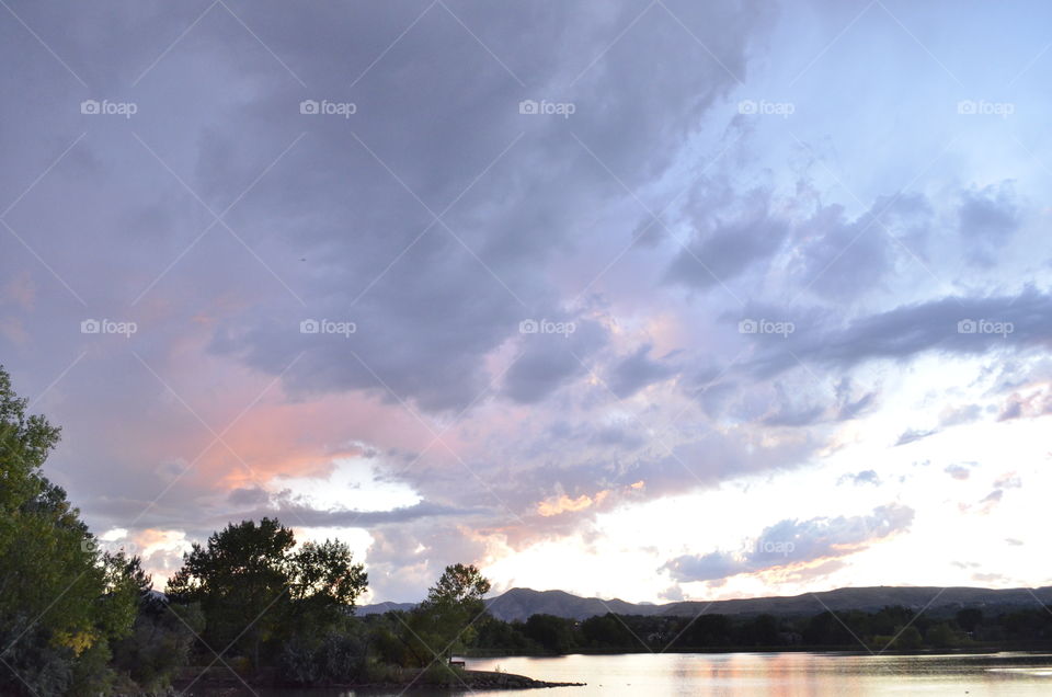Kendrick Lake with Clouds