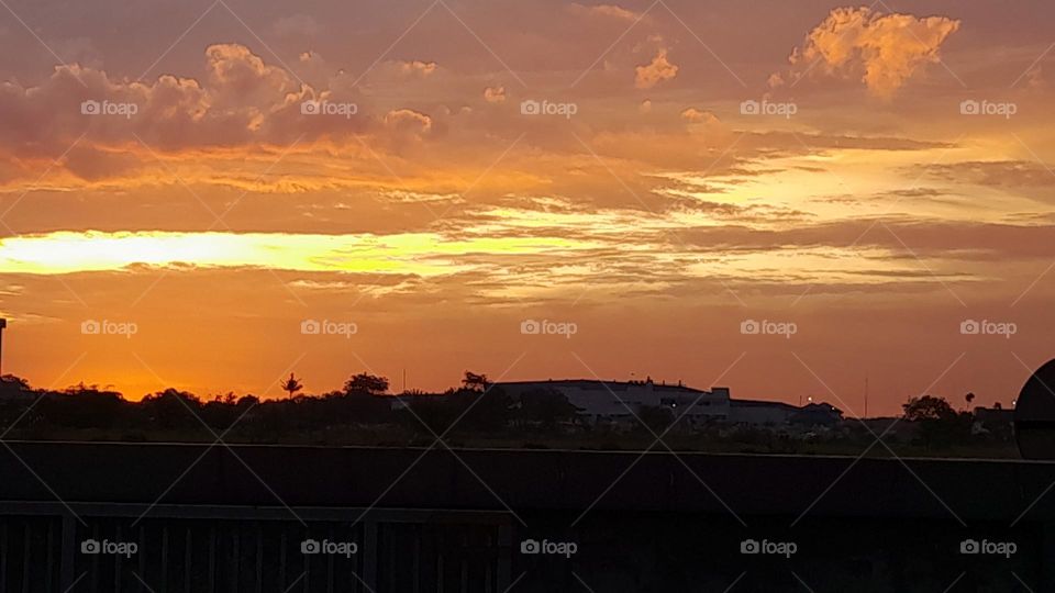 evening, pview, view, float, Beautiful,