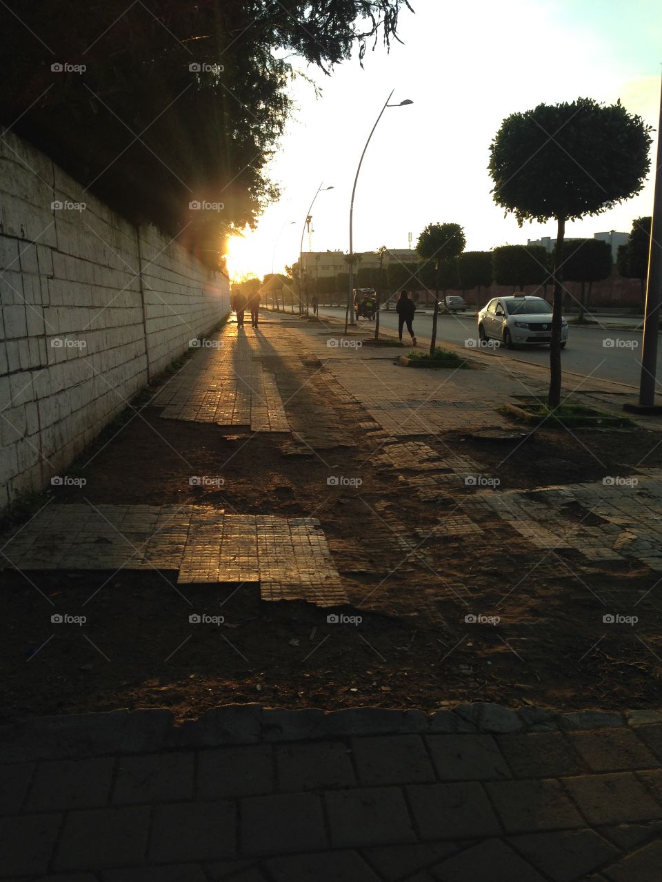 It’s a moment of sunset 