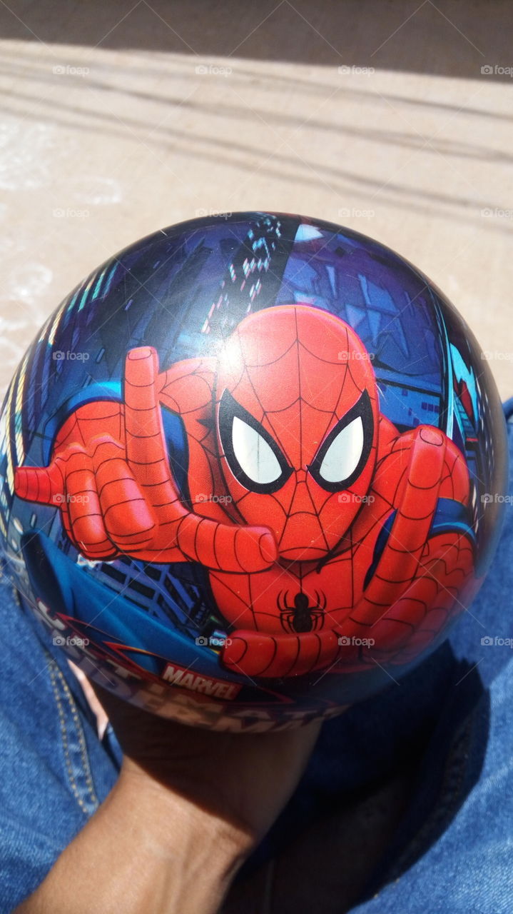 Spiderman ball