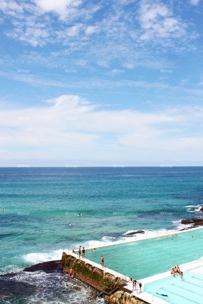 Oceanside pool