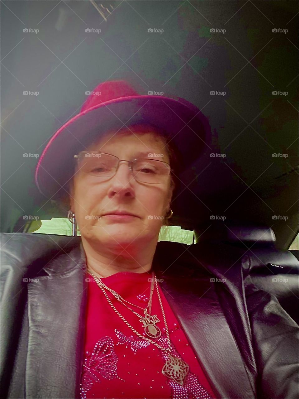 And another shot of the interior of a luxury limousine with “celebrity” passenger “Petra Schiller” a.k.a. “Maxine Firefox” riding around the “Big Apple”, the city that never sleeps … ideally …. and relentlessly. 2023. Hypnotic Productions