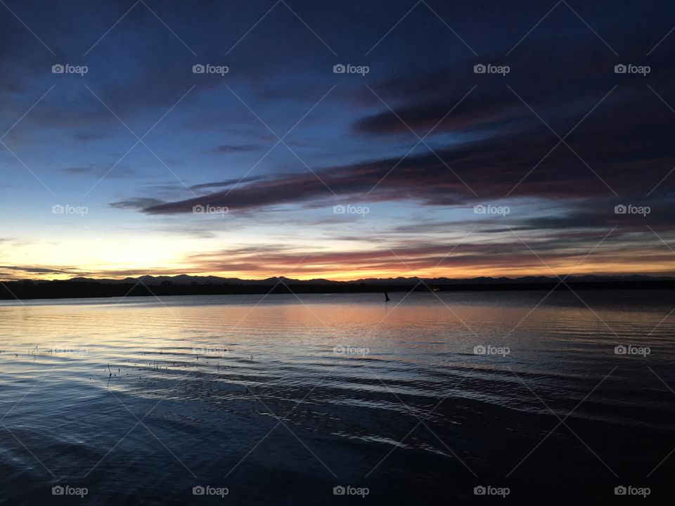 Sunset, Dawn, Water, Dusk, No Person