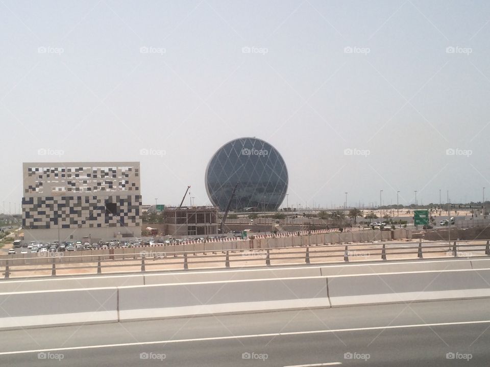 Round Shaped Building - Abu Dhabi