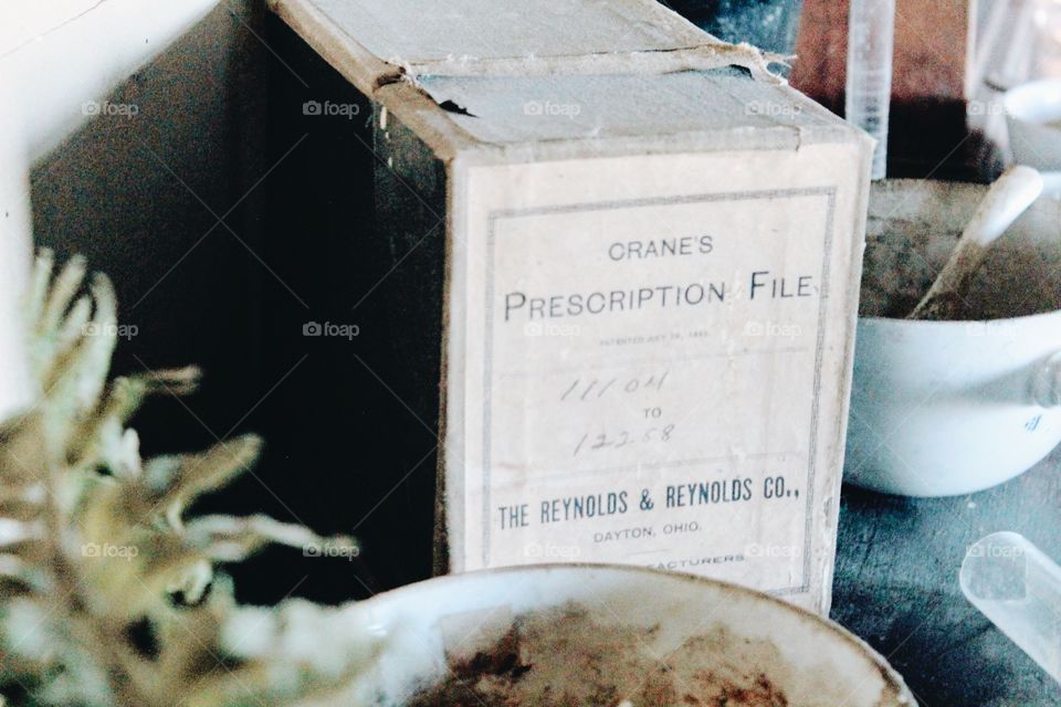 Crane’s prescription file