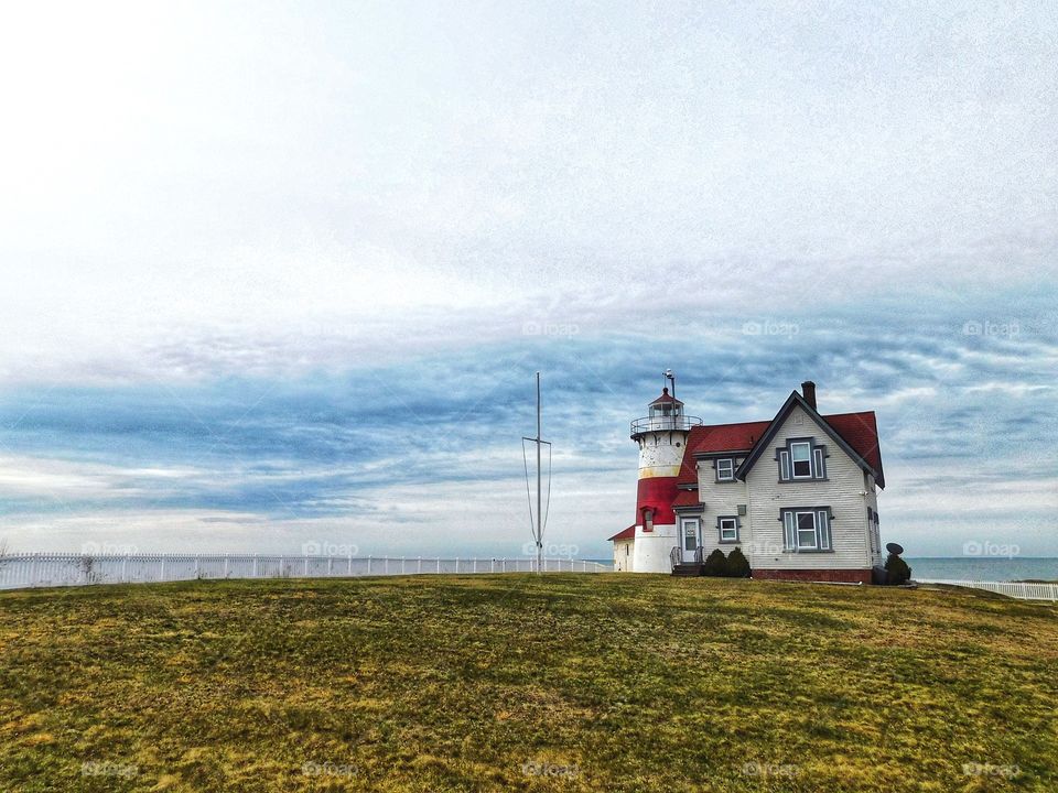 Stratford Point Lighthouse in Connecticut 