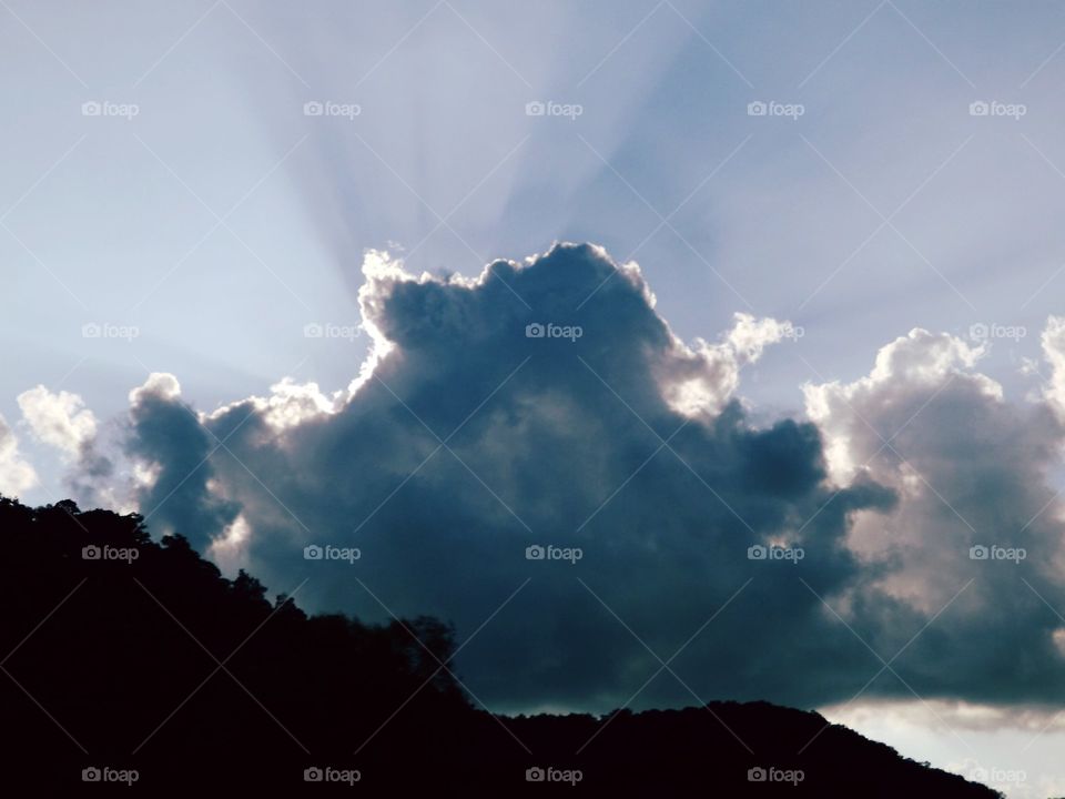 Clouds in the Sky way up High