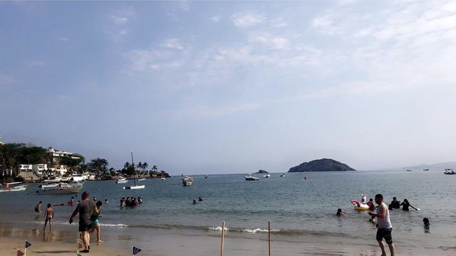 Beach in Mexico 