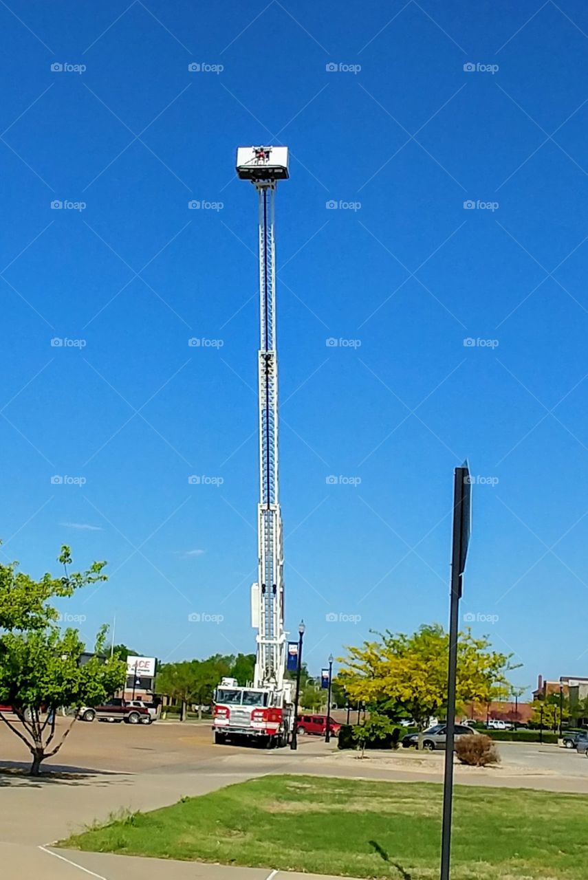 fire truck ladder