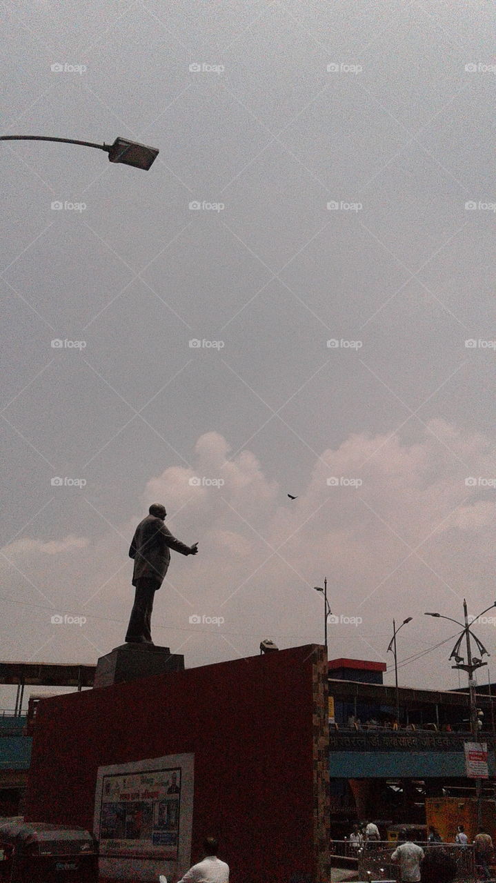 Dr Babasaheb Ambedkar. Thane. India. 2017