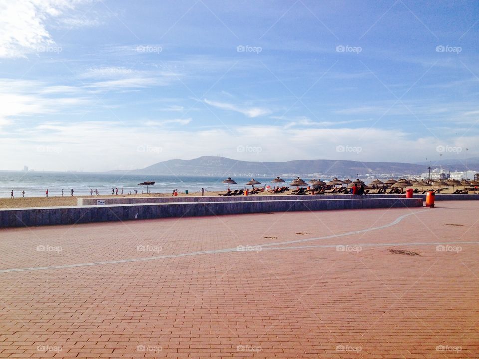 Agadir beach