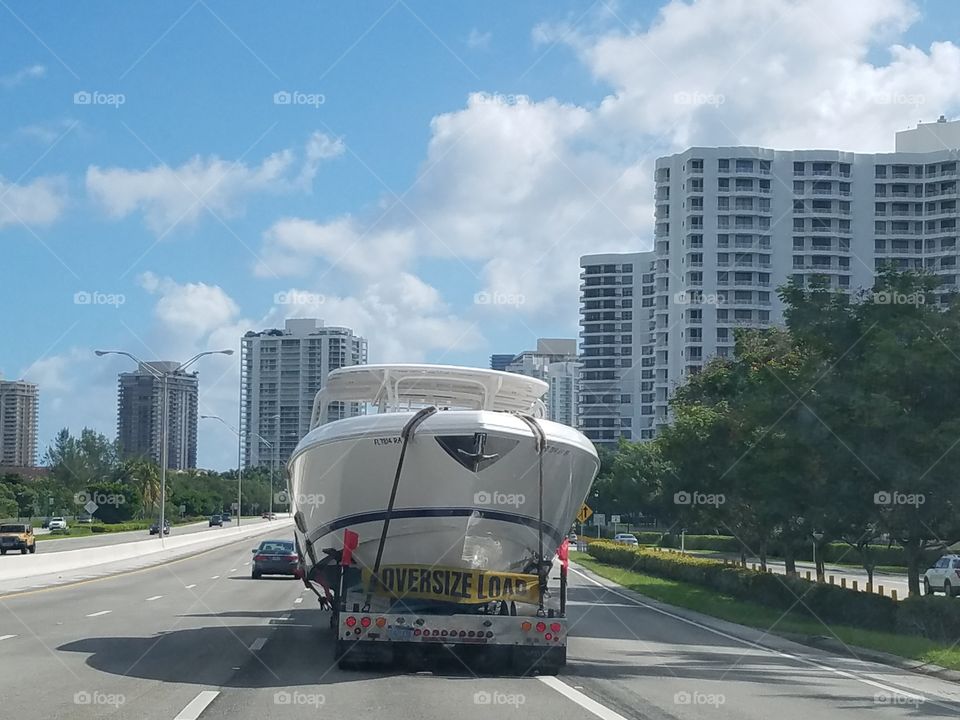 Commuting with an oversize load