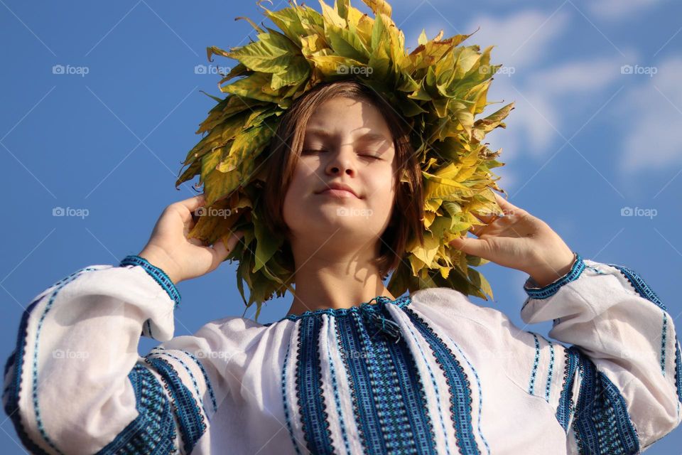 желтый- голубой