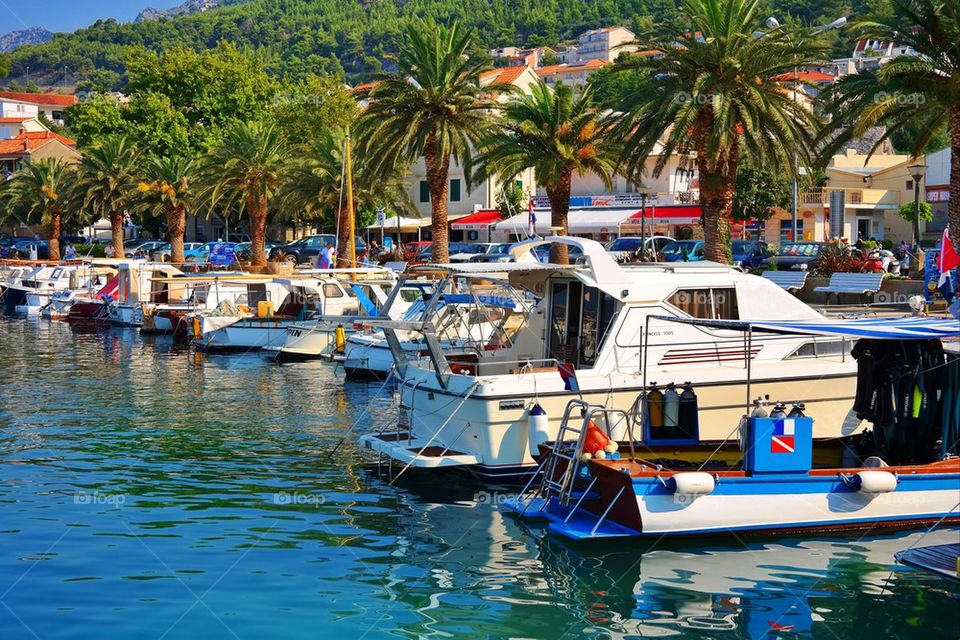 Baska Voda Harbor