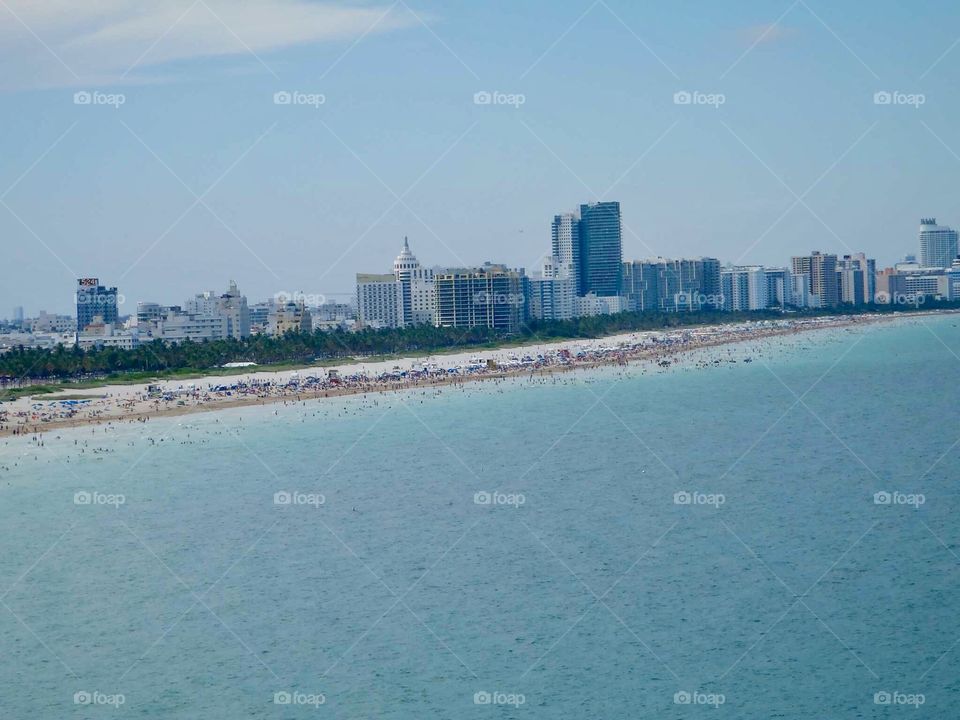 Beach in Miami Florida