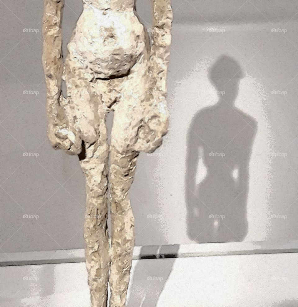 sculpture de Giacometti au Musee Maillol