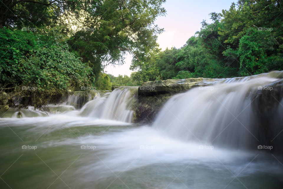 Waterfall, Water, River, Nature, Stream