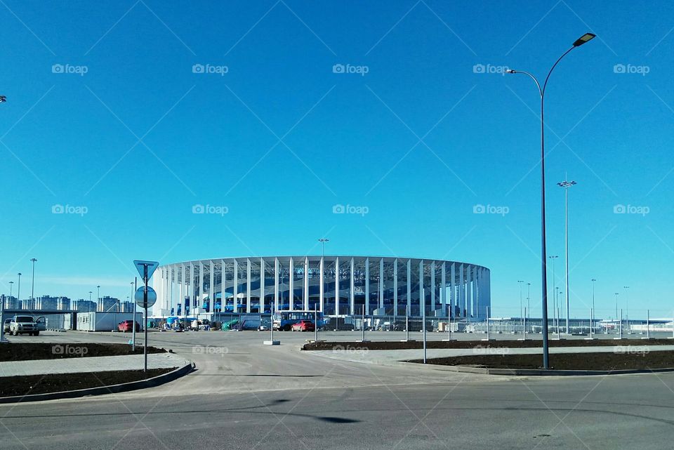 2018 FIFA world Cup stadium in Nizhny Novgorod