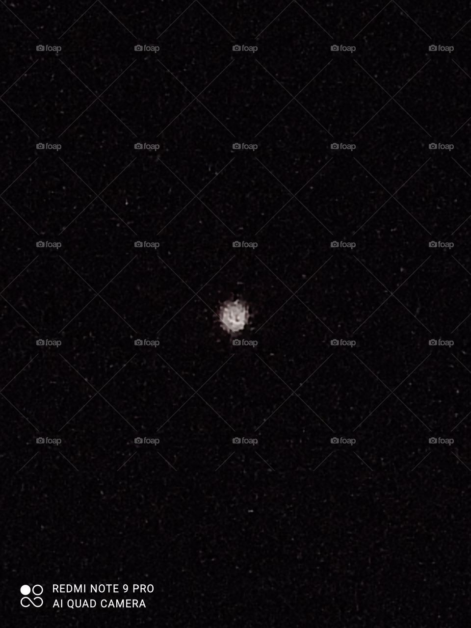 Little Star⭐ in the Dark Night.