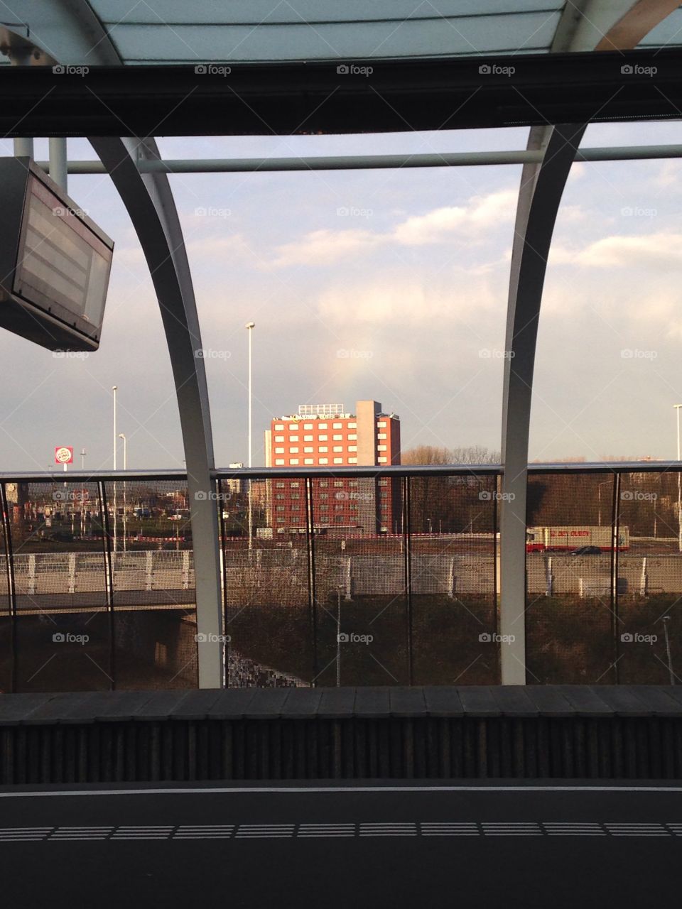 City, Travel, Reflection, Architecture, Bridge