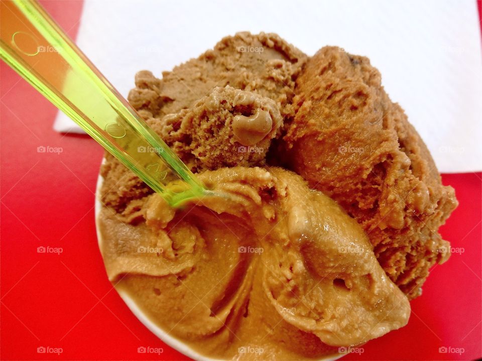 Chocolate gelato 